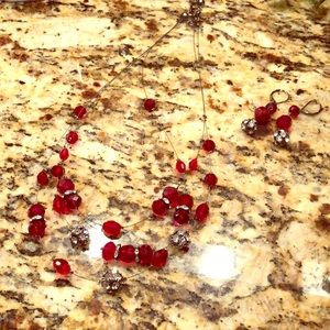 Necklace and earrings set BUNDLE